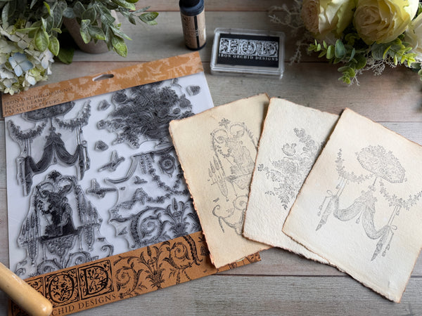 Palais des Fleurs 12x12 IOD Stamp™