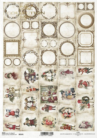 ITD Collection Vintage Advent Calendar Frames