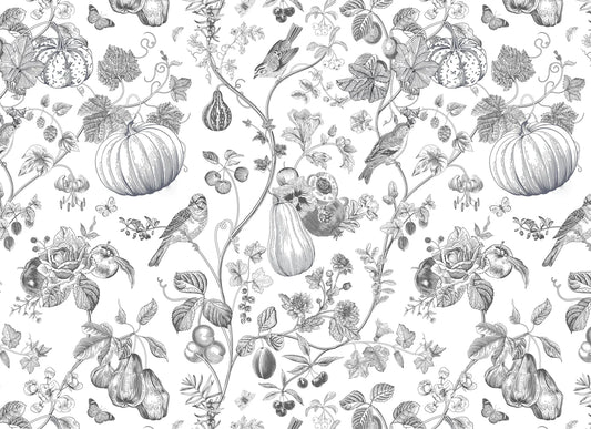 Roycycled Paintable Harvest Decoupage Paper | NEW