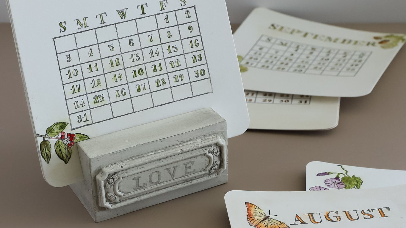 A Timely Tale 6x6 IOD Stamp™