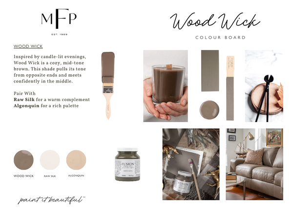 Fusion Mineral Paint Wood Wick