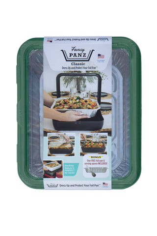 Classic Set - Pan Frame w/ Lid & Serving Spoon - Green