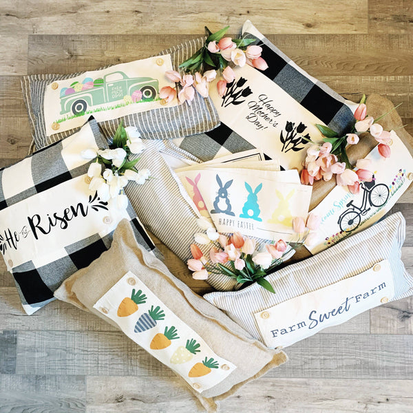 Neutral Panel: Spring Summer Farm Sweet Farm Animals