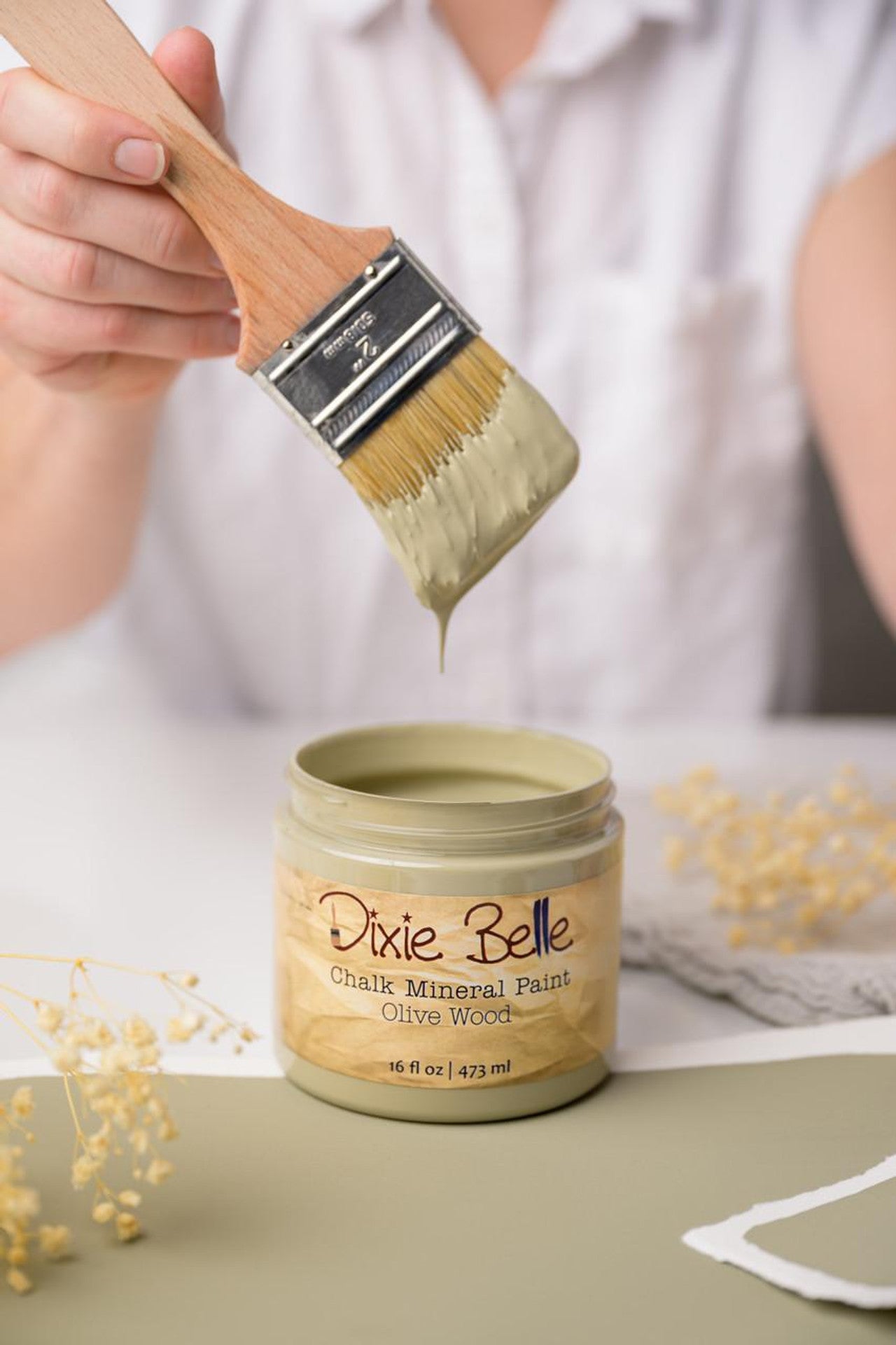 Olive Wood Chalk Mineral Paint