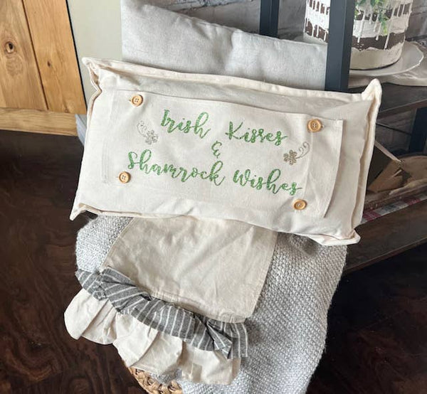 Natural Cream Boho Off White Pillow