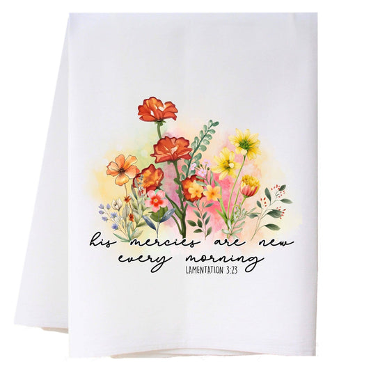 His Mercies Kitchen Towel