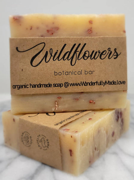 Wildflower Soap | Botanical Soap Bar | Natural
