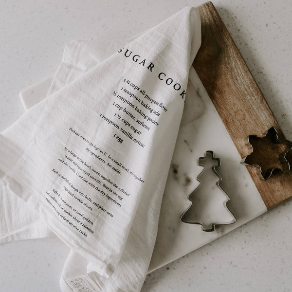 Sugar Cookies Tea Towel - Christmas Home Decor & Gifts