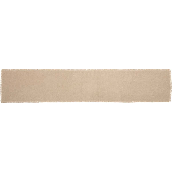 Burlap Vintage Runner Fringed 13x72
