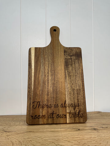 There Is Always Room Bread Board