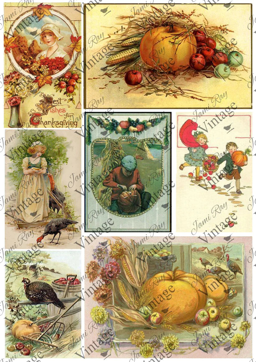 Fall Cards| NEW JRV Rice Decoupage Paper |