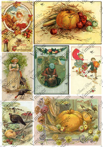 Fall Cards| NEW JRV Rice Decoupage Paper |