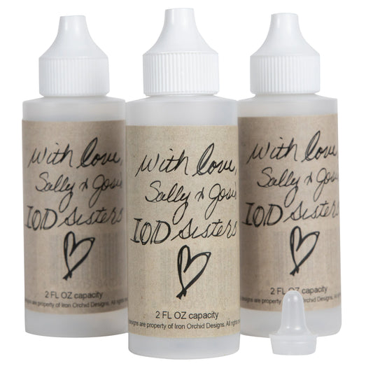 Decor Ink Empty Bottles 2 oz (Pack of 3)