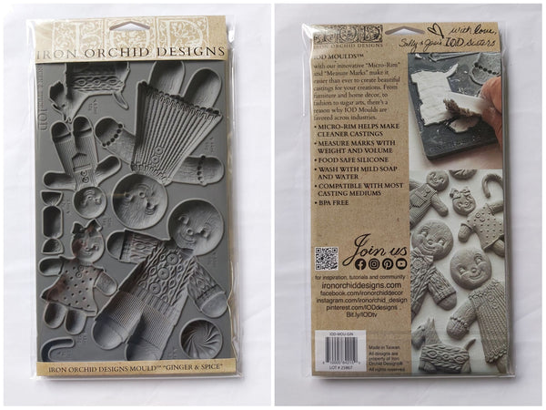 GINGER & SPICE 6x10 DECOR MOULD