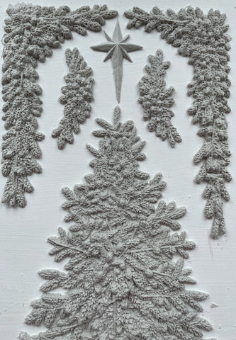 O CHRISTMAS TREE 6x10 DECOR MOULD