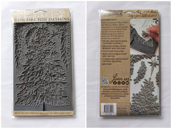 O CHRISTMAS TREE 6x10 DECOR MOULD