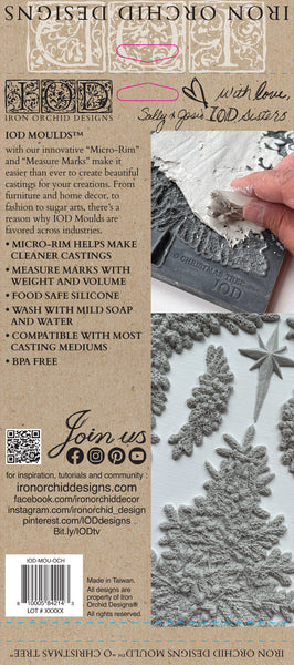 O CHRISTMAS TREE 6x10 DECOR MOULD