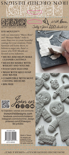 GINGER & SPICE 6x10 DECOR MOULD