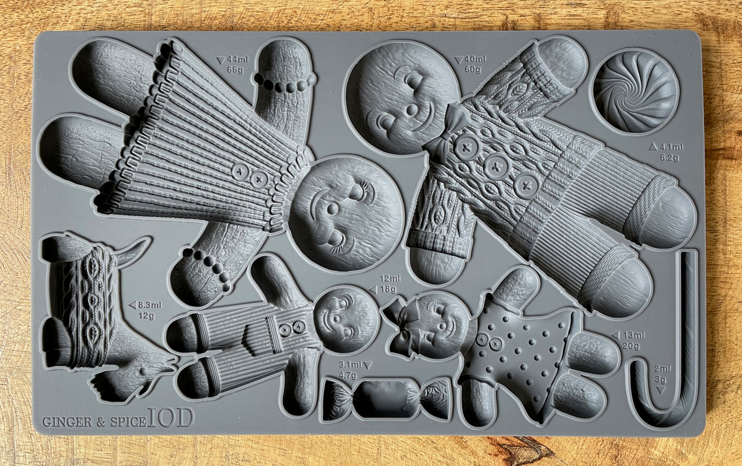 GINGER & SPICE 6x10 DECOR MOULD