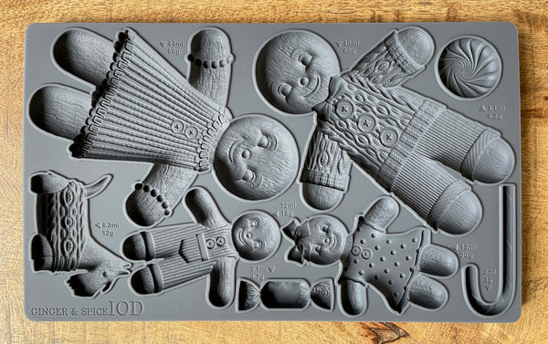 GINGER & SPICE 6x10 DECOR MOULD