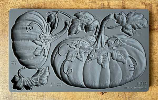 HELLO PUMPKIN 6x10 DECOR MOULD