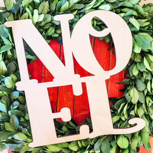 Wooden NOEL