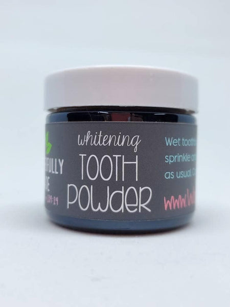 White Teeth | Tooth Whitening Powder | Charcoal | Natural
