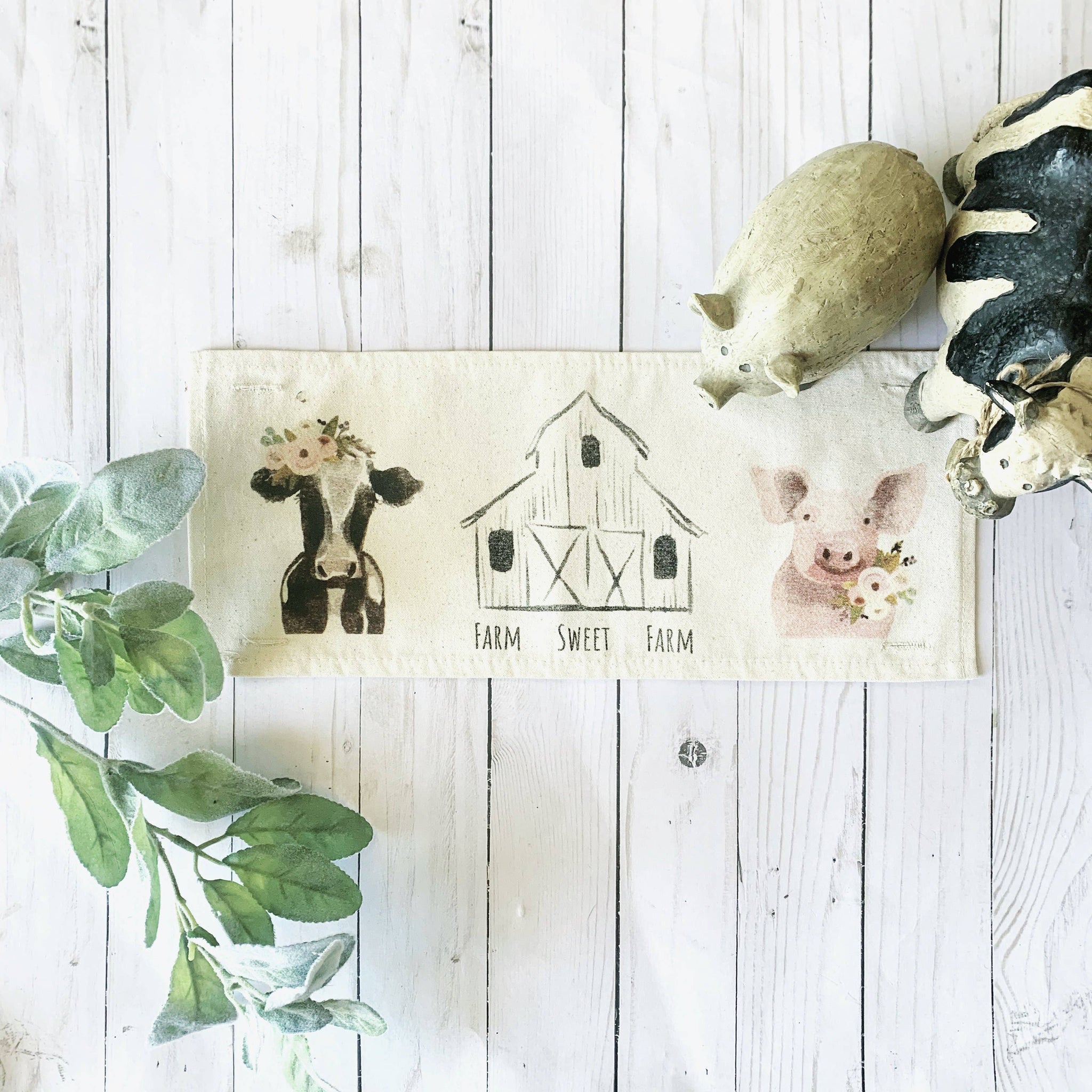 Neutral Panel: Spring Summer Farm Sweet Farm Animals