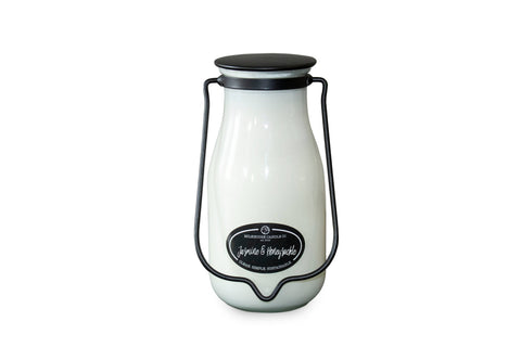14 oz Milkbottle Jar: Jasmine & Honeysuckle