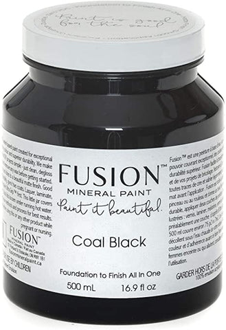 Fusion Mineral Paint Coal Black