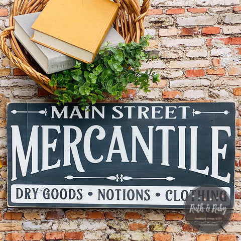 Mercantile sign
