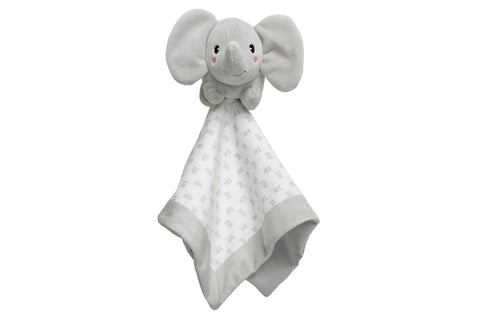 Elephant Lovey Blanket, Gray