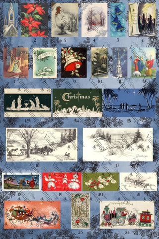 Advent Calendar | NEW JRV Decoupage Paper |