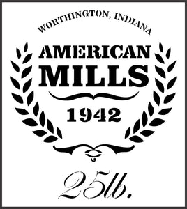 American Mills | JRV Stencil