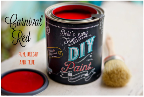 Carnival Red DIY Paint