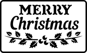 Merry Christmas  | JRV Stencils