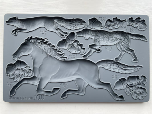 HORSE AND HOUND | 6X10 DECOR MOULDS