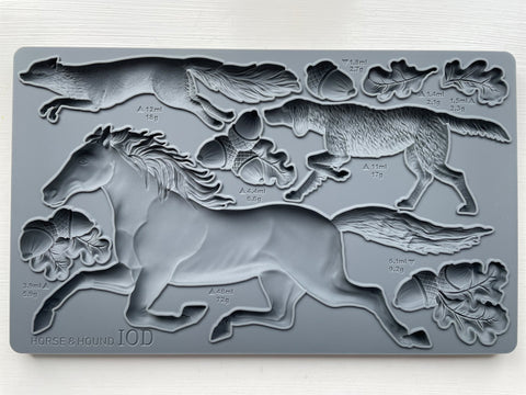HORSE AND HOUND | 6X10 DECOR MOULDS