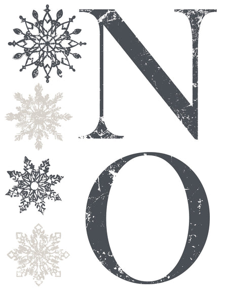 NOEL 12x16 PAINT INLAY | IOD New Release |