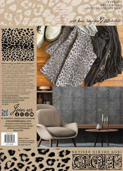 CATWALK | 12x12 DECOR STAMPS