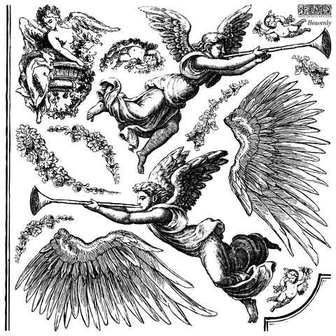 HEAVENLY 12x12 IOD STAMP