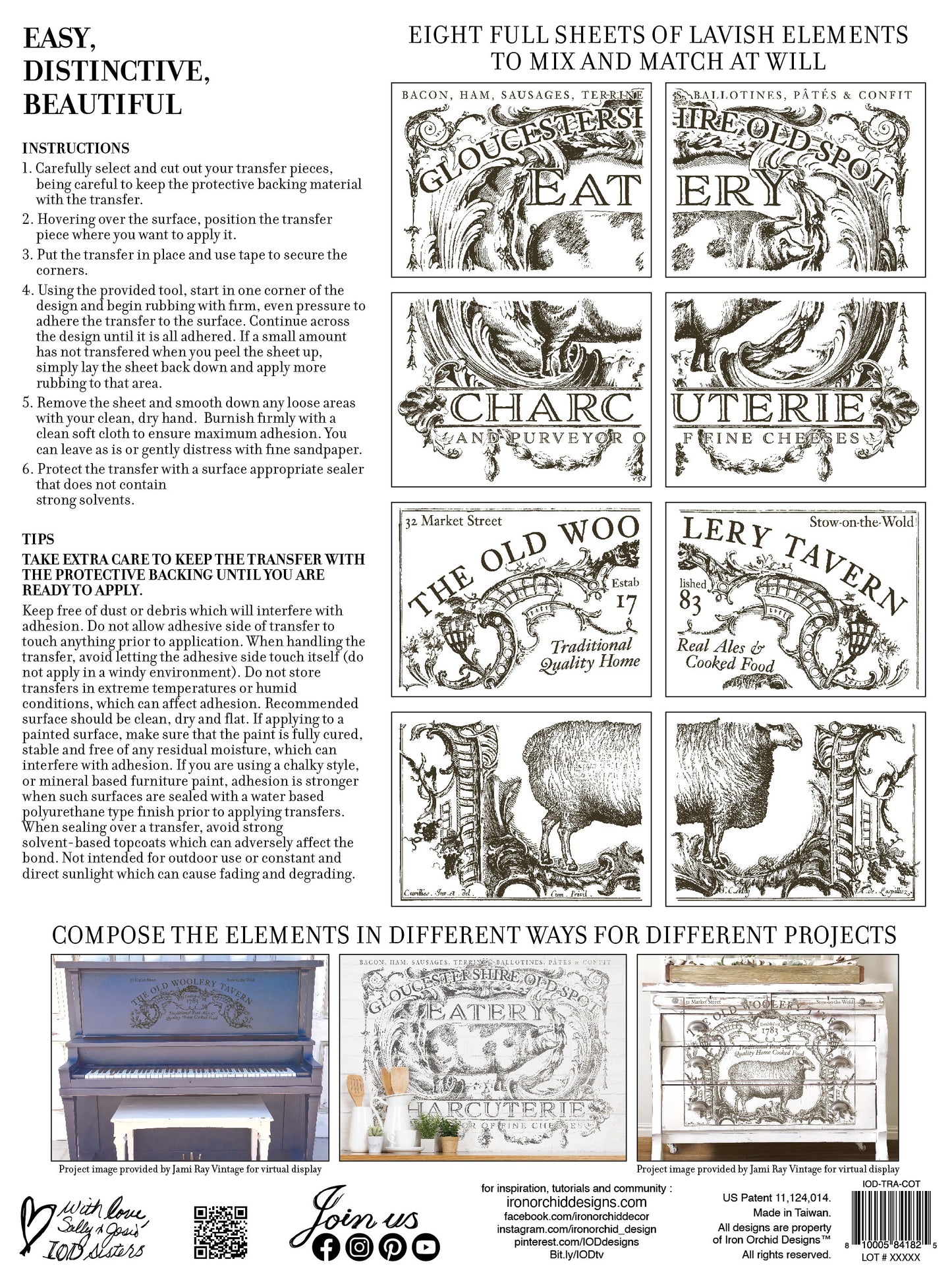 COTSWOLD | 12x16 IOD TRANSFER (IOD Summer Release)