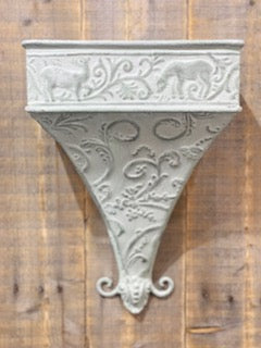Pressed tin wall decor