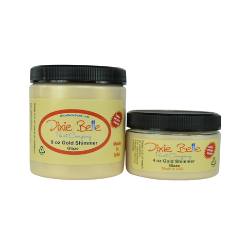 Gold Shimmer Glaze