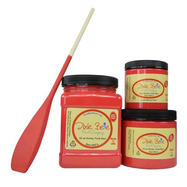 Honky Tonk Red Chalk Mineral Paint