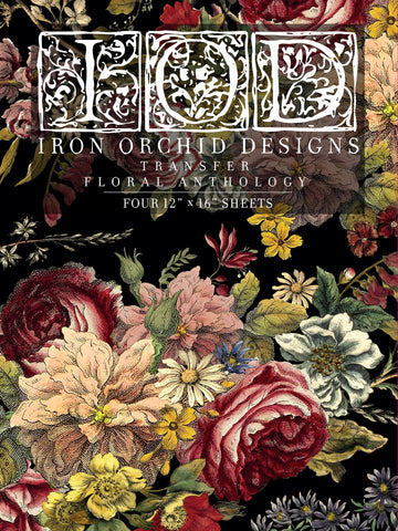 Floral Anthology IOD Transfer Pad