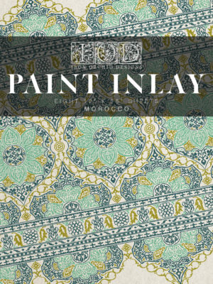MOROCCO IOD PAINT INLAY 12×16 PAD