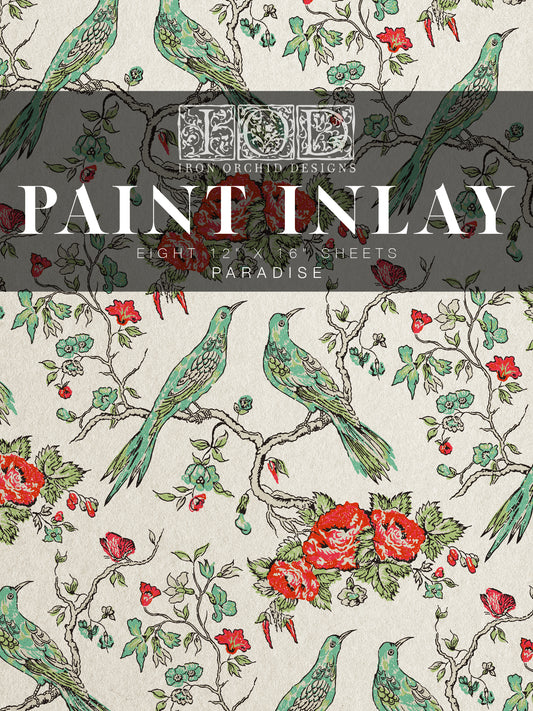 PARADISE IOD PAINT INLAY 12×16 PAD™