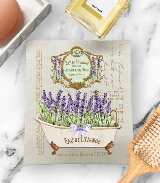French Lavender Bathhouse | Swedish Dish Cloth