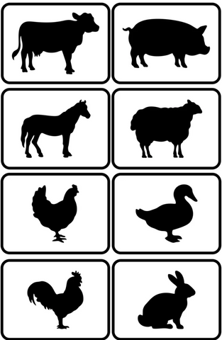 Farm Animal Set | JRV Stencils